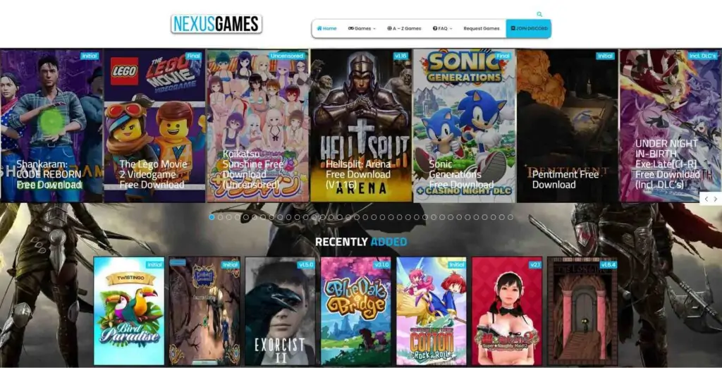 Download Free PC Games Nexus-Games