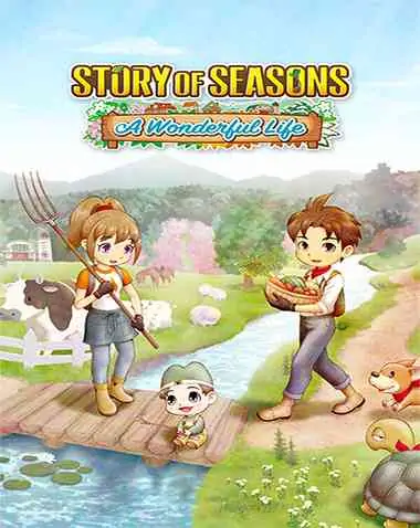 STORY OF SEASONS: A Wonderful Life Free Download (v1.0.1 & ALL DLC)