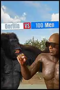 Gorilla Vs 100 Men Free Download
