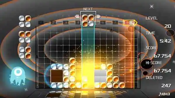 LUMINES REMASTERED switch