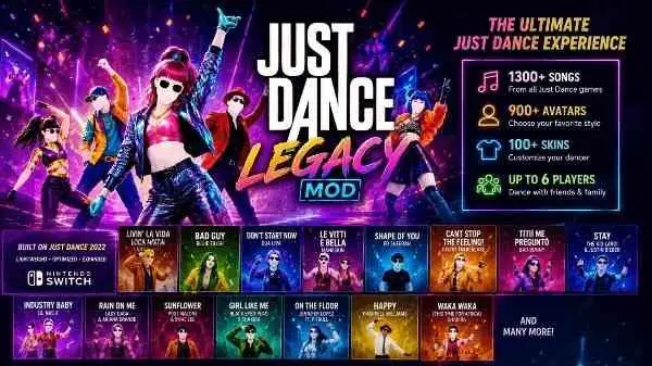 Just Dance Legacy MOD nsp