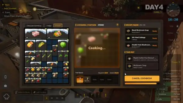 Survival Log ScreenShot
